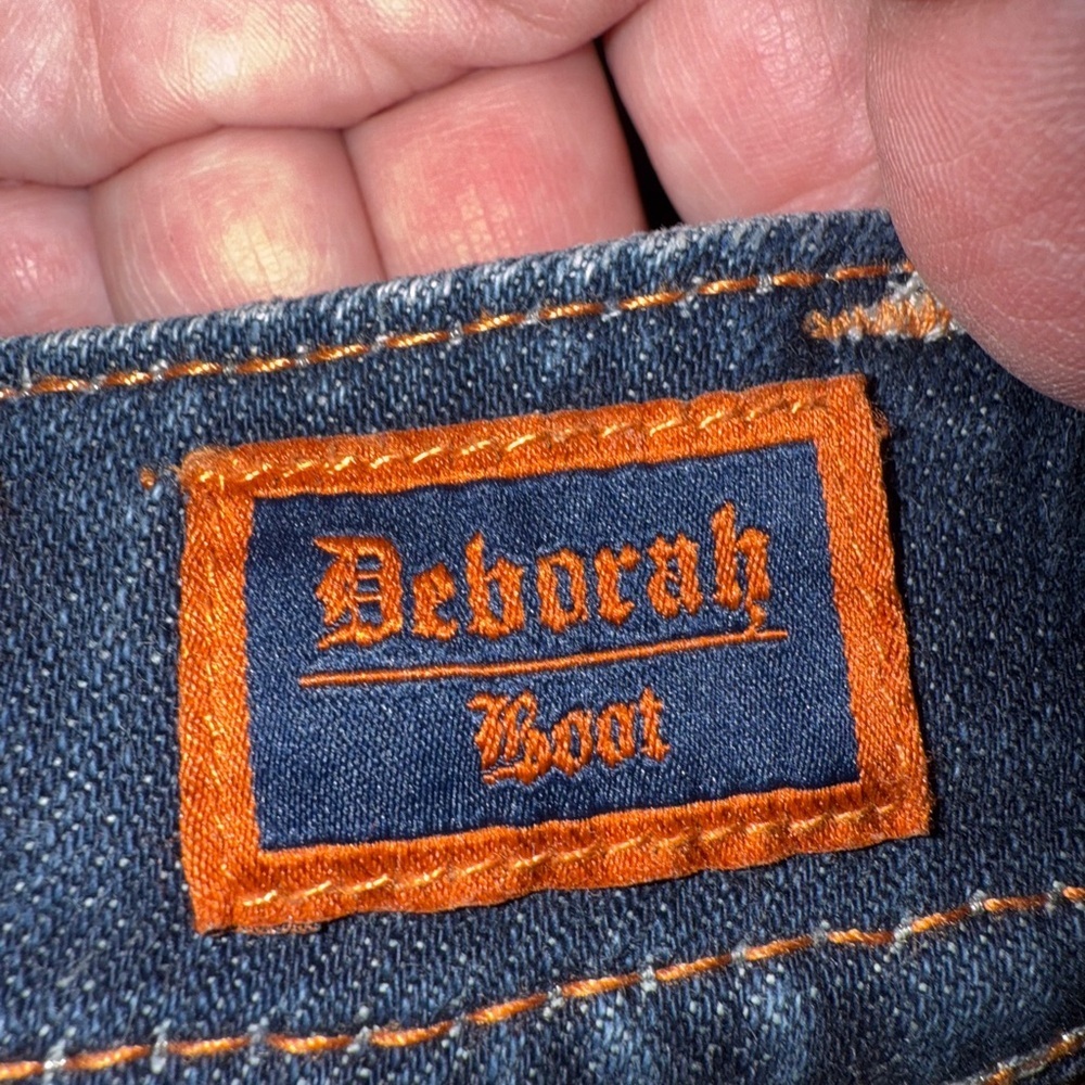 Rock Revival Women's Sz 28 Deborah Boot Dark Blue Boot Cut Jeans - Picture 13 of 16